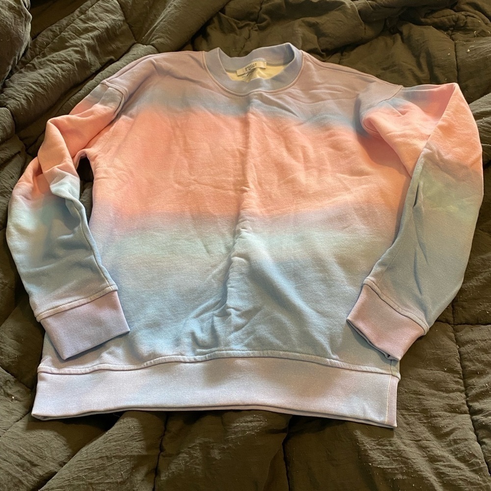 DEREK lam Degrade french cotton 10 crosby oversized sweatshirt small - Picture 5 of 6